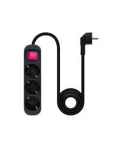 REGLETA 3 TOMAS NANO CABLE CON PROTECCION 1.4M,...