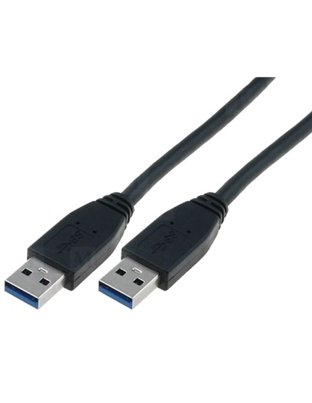 CABLE USB 3.0  1M M/M NEGRO PN: USB 3.0 1M M/M EAN: 8433281004672   