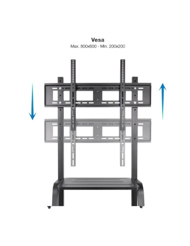 SOPORTE SUELO VESA 17-27" TOOQ "COLOSO" CON...
