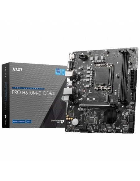 PB S-1700 MSI H610M-E PRO DDR4 PN: 911-7D48-007 EAN: 4711377002660   