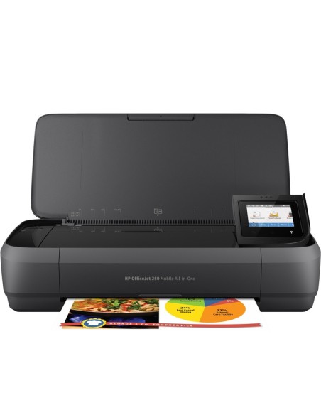 MULTIF. OFFICEJET HP 250 MOBIL E WIFI -39PPM NEGRA PN: CZ992A EAN: 889894442550    