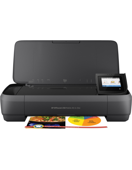MULTIF. OFFICEJET HP 250 MOBIL E WIFI -39PPM NEGRA PN: CZ992A EAN: 0889894442543   