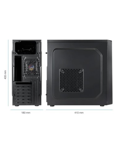 CAJA SEMITORRE ATX TQC-5701U3C -B TOOQ NEGRA...