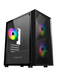 CAJA GAMING MIR B200 NEGRA     USB 3.0 ARGB SIN FUENTE...