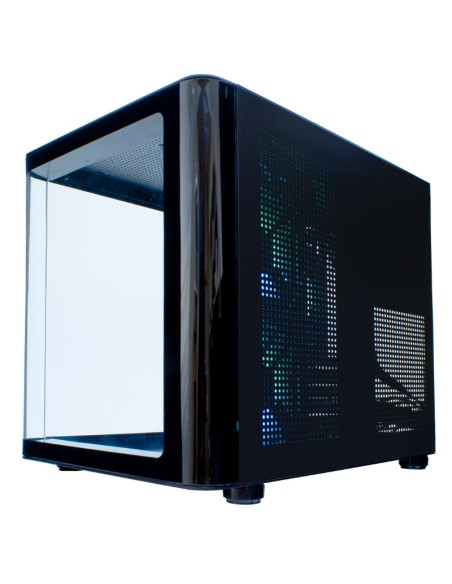 CAJA GAMING MATX GM100 COOLBOX ISION RGB NEGRA SIN FUENTE PN: COO-CHA-GM100-0 EAN: 8436556143106   