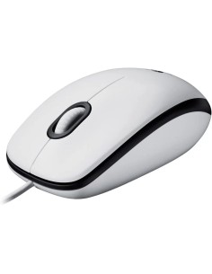 RATON USB LOGITECH M100 BLANCO PN: 910-006764 EAN:...