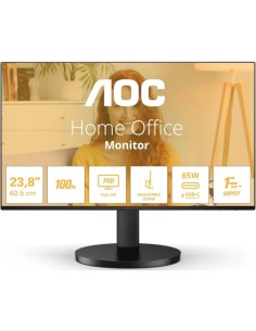 MONITOR 23.8" AOC LED 24B3CF2  FHD IPS 100HZ USB-C...