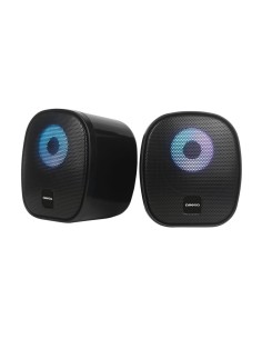 ALTAVOZ 2.0 OMEGA 0GG115 LED   6W RMS NEGRO PN: OGG115...