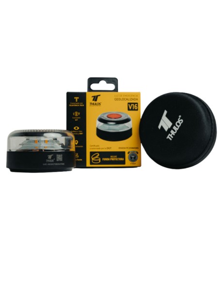 BALIZA THULOS LUZ DE EMERGENCI A GEOLOCALIZADA HOMOLOGADA V16 PN: TH-V16-2 EAN: 8436616663490   