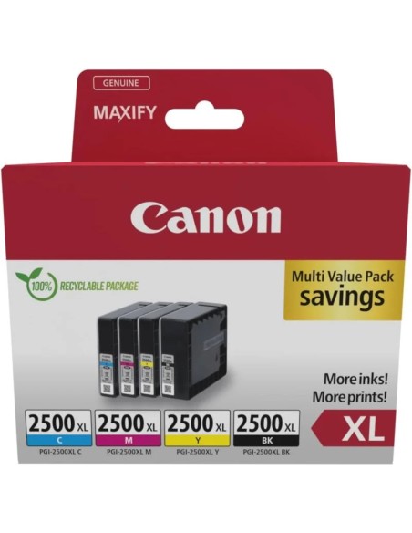 CARTUCHO MULTIPACK EPSON 2500  XL CYAN, AMARILLO, MAGENTA, NE PN: 9254B010A EAN: 8714574679006   