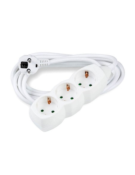 REGLETA 3 TOMAS BLANCA 3M PN: MT3W3M1,5-W EAN: 1000000004184   