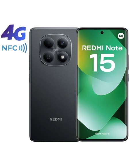 SMARTPHONE 6.7" XIAOMI REDMI   NOTE 15 8GB 256GB NEGRO PN: REDMI NOTE15 8-2 EAN: 6932554476236   