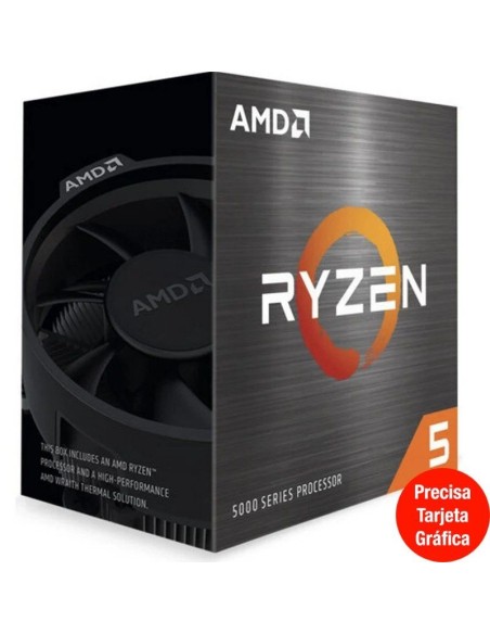 CPU AMD RYZEN 5 S-AM4   5500   3.60 GHZ BOX CON VENTILADOR PN: 100-100000457BOX EAN: 730143314121    