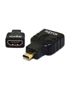 ADAPT. MICRO HDMI A HDMI NEGRO  APPROX PN: APPC19 EAN:...