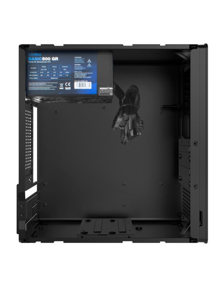 CAJA MATX COOLBOX M870 NEGRO   FUENTE 500W PN: COO-PCM870-1 EAN: 8436624423581   