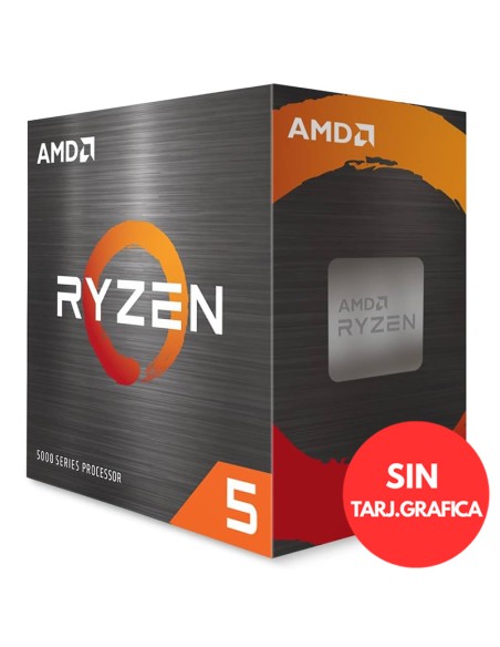 AMD S-AM4 RYZEN 5 5600   BOXV  3.5GHZ CON VENTILADOR PN: 100-100000927BOX EAN: 730143314190    