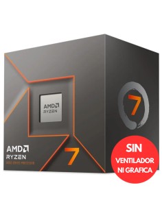 AMD S-AM5 RYZEN 7 8700F  BOX   4.1GHZ  SIN VENTILADOR PN:...