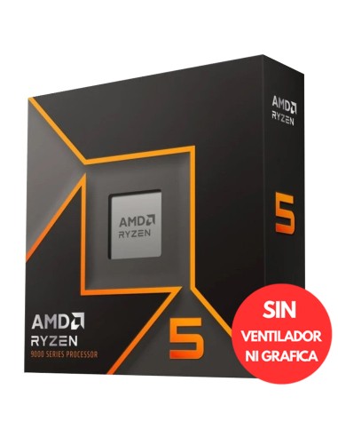 AMD S-AM5 RYZEN 5 9600X  BOX   3.9GHZ BOX SIN...