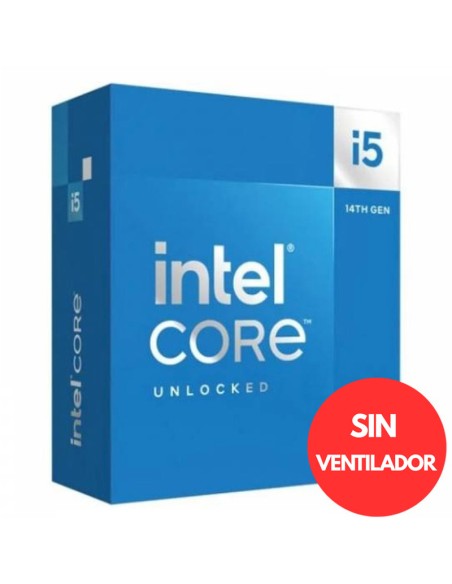 INTEL S-1700 I5-14600KF  BOX   3.5GHZ SIN VENTILADOR PN: BX8071514600KF EAN: 5032037278461   