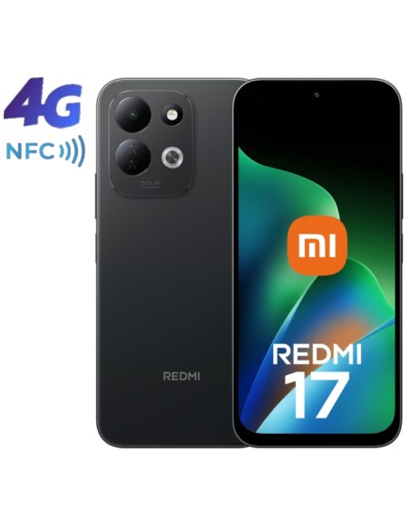 SMARTPHONE 6.9" XIAOMI REMDI   17 4GB 256GB NEGRO PN: MZB0PK7EU EAN: 6939093018408   