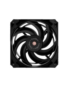 VENTILADOR 12CM GAMING COOLBOX V12 BLACK PN: COO-VA12-03B...