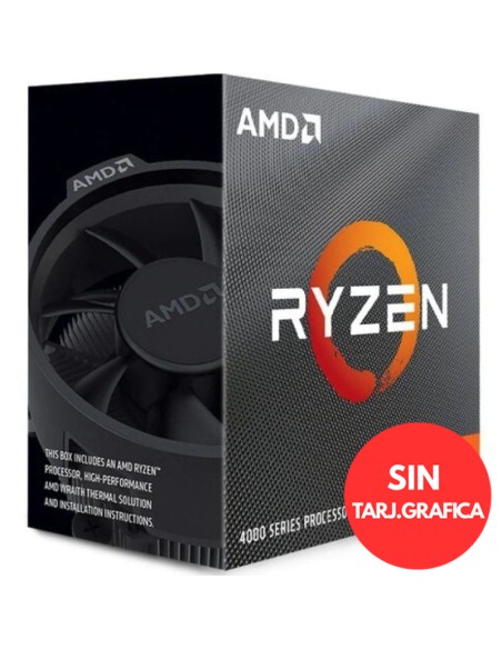 AMD S-AM4 RYZEN 3 4100  VOXV   3.80GHZ CON VENTILADOR PN: 100-00000510BOX EAN: 730143314060    