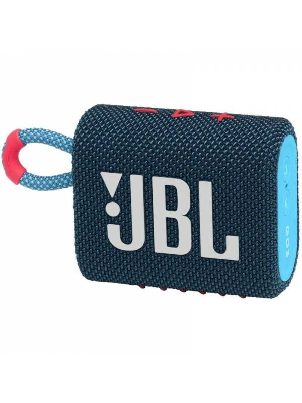 ALTAVOZ BT JBL GO 3 AZUL ROSA  4.2W PN: JBLGO3BLUPNK EAN: 6925281979187